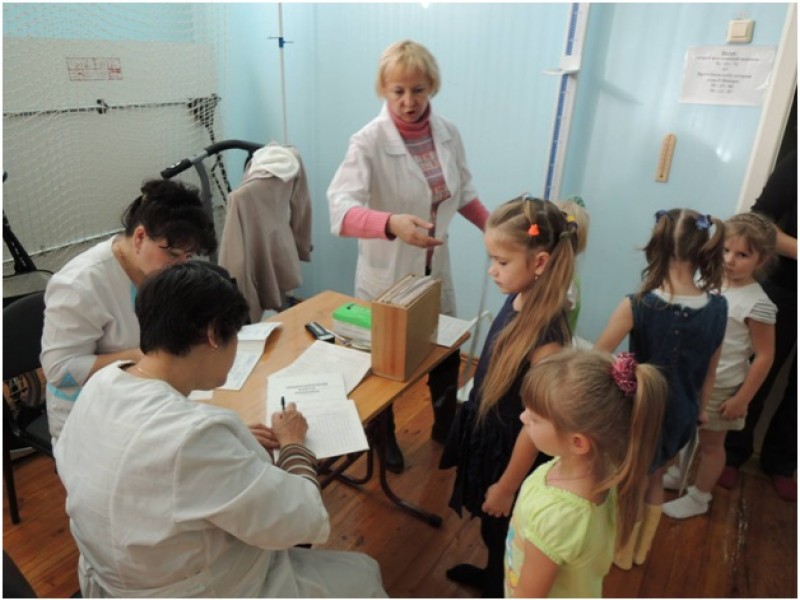 Медосмотор детей девочек 